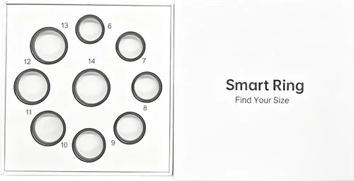 Miniatura 11 de Anillo inteligente para mujeres y hombres, anillo de seguimiento de salud con frecuencia cardíaca, monitor de sueño, oxígeno en sangre, HRV, estrés