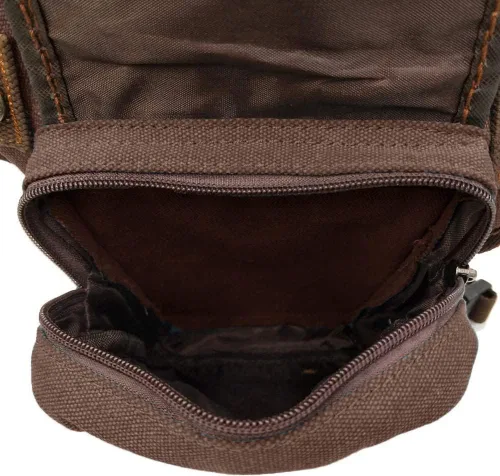 Miniatura 6 de Riñonera táctica al aire libre para hombres y mujeres, bolsa multifuncional para el muslo para motocicleta, bicicleta, senderismo, viajes, pesca