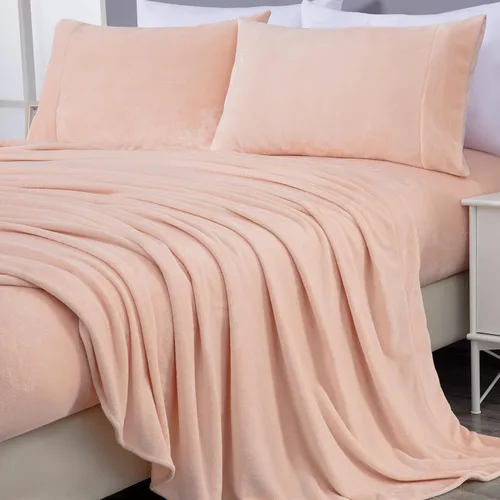 Miniatura 10 de Chezmoi Collection - Juego de sábanas de forro polar extra suave California King, sábana de cama de microforro de terciopelo sin pelusa, bolsillo