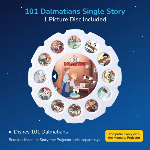 Miniatura 8 de Moonlite Storytime Disney Classic Single Story for the Moonlite Projector (se vende por separado), vibrantes proyecciones de arte de libro