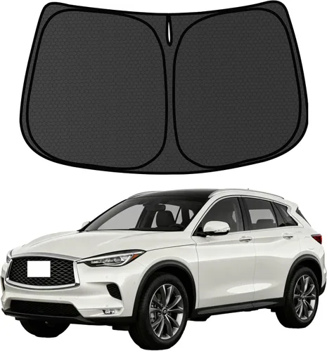 Miniatura 48 de Civic - Parasol para parabrisas Honda Civic 2022-2024 2025 (no para Honda 2022 Sport), visera frontal gruesa plegable 1:1, mantiene tu automóvil más