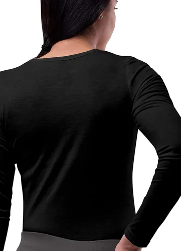 Miniatura 5 de Camiseta de manga larga para mujer (paquete de 3 unidades) de Sivvan.