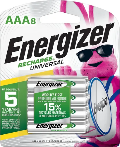 Miniatura 2 de Energizer Paquete de baterías recargables AAA y AA (8 unidades)
