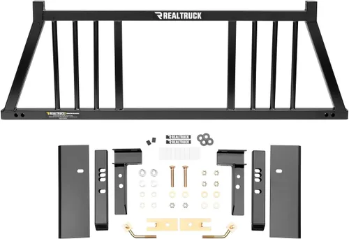 Miniatura 5 de RealTruck Backrack Bastidor Original + Kit de Herramientas para uso con Cama Estándar, Combo Negro, Sin Taladro 15004 & 30123 Compatible