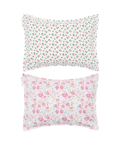 Miniatura 47 de ALVABABY Paquete de 2 fundas de almohada de algodón orgánico para niños pequeños, fundas de almohada para niños de 13 x 18 pulgadas o 12 x 16