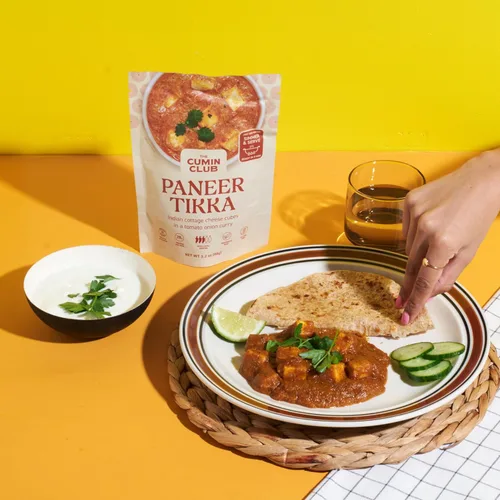 Miniatura 8 de The Cumin Club 's Instant Paneer Tikka Masala - Auténtica comida india con sabores regionales, lista para comer en solo 5 minutos, paquete de 5