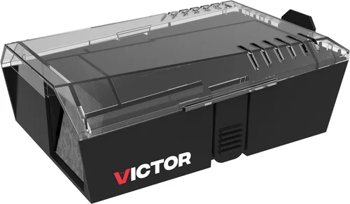 Victor M335 - Trampa para ratones humanitaria Multi-Catch - Atrapa ratones humanamente, hasta 4 por configuración, trampa para ratones segura y