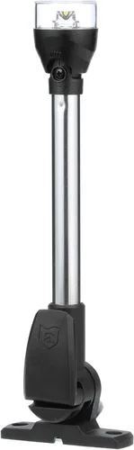 Miniatura 5 de Attwood 5557-PV12A7 - Luz de navegación plegable LED completa, base negra, 12 pulgadas