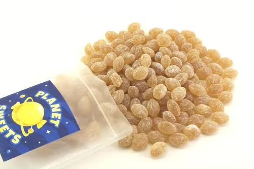 Miniatura 3 de Planet Sweets Sanded Ginger Hard Candy Drops – 8 onzas – Old Fashioned Candies – Sabor natural – Sin gluten