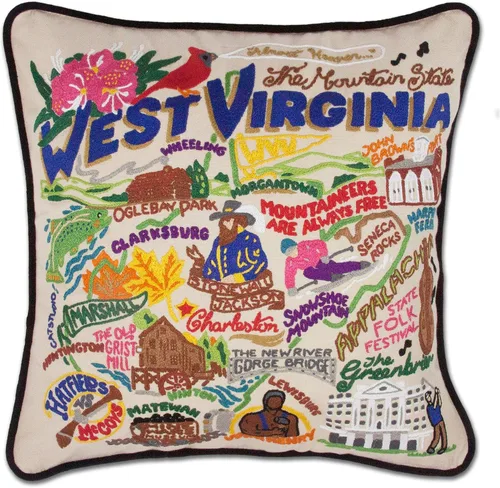 Miniatura 74 de Catstudio Almohada decorativa bordada a mano de Texas