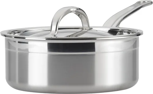 Miniatura 9 de Hestan - Colección ProBond - Sartén profesional de acero inoxidable revestido, compatible con placa de inducción, 1.5 cuartos de galón