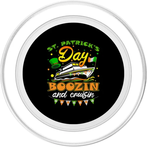 Miniatura 2 de St Patricks Day Cruise Matching Cruising Boozing Drinking PopSockets MagSafe PopGrip for iPhone