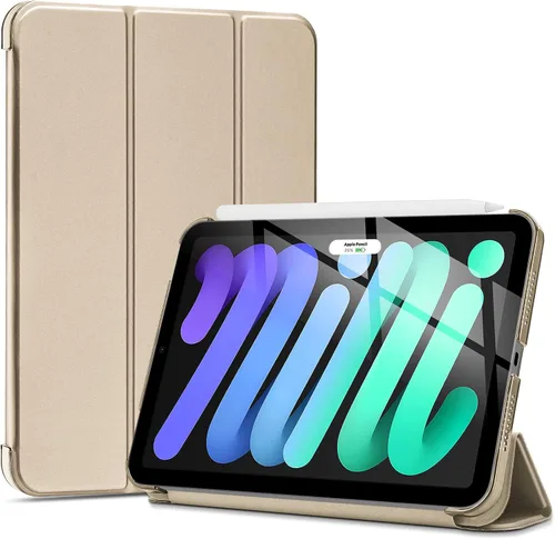 Miniatura 15 de ProCase Funda inteligente para iPad mini 7 A17 Pro 2024/iPad Mini 6 2021 8.3 pulgadas iPad mini 7ª/6ª generación, cubierta trasera dura para iPad