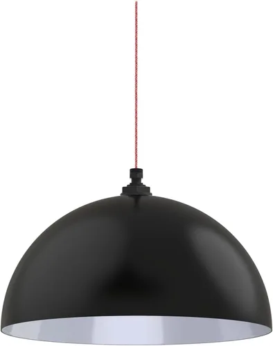 Miniatura 93 de Steel Lighting Co. Melrose - Lámpara colgante Montada en el techo Cúpula redonda de 18 pulgadas Estilo moderno contemporáneo de granja