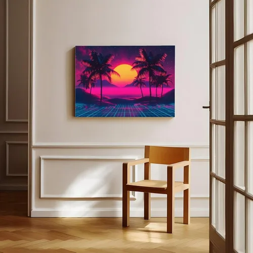 Miniatura 8 de Synthwave Subculture Wall Art – 80s Inspired Neon Retro Print – Aesthetic Alternative Poster for Modern Home Decor Canvas Art Poster And Wall Art