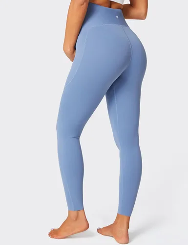 Miniatura 2 de BONVIGOR Leggings de maternidad sobre el vientre, leggings de embarazo con bolsillos, ropa deportiva para entrenamiento, pantalones de yoga