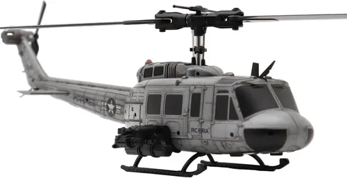 Miniatura 3 de RC ERA C032 UH-1 Huey Helicóptero RC, escala 1:48, giroscopio de 6 ejes, 6 canales, sin escobillas, aviones estabilizados sin varilla sin