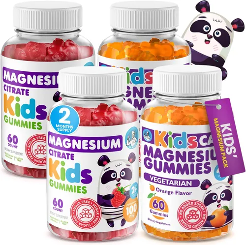 Miniatura 15 de DR. MORITZ Gomitas de magnesio para niños (60 unidades, 2 envases) y Gomitas multivitamínicas para niños (60 unidades, 2 envases) Paquete