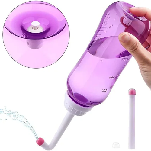 Bidé de viaje iBzera - Botella de bidé portátil de mano – Limpiador de bidé de inodoro de baño, limpiador en la parte inferior, limpiador en aerosol