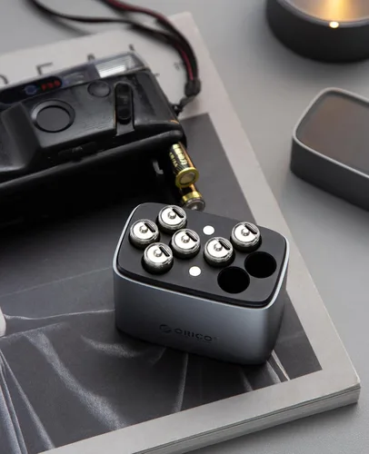 Miniatura 8 de ORICO Ener-G Batería de iones de litio recargable AA de 1.5 V 2100 mWh, carga USB-C de 2 horas, carga rápida de más de 1500 ciclos para controlador