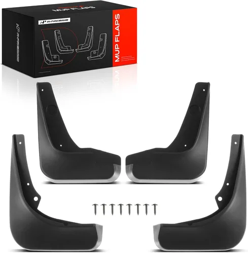 A-Premium Guardabarros compatibles con Chevrolet Cruze 2010-2015, Cruze Limited 2016, Sedán, no requiere taladrar, protectores de lodo con