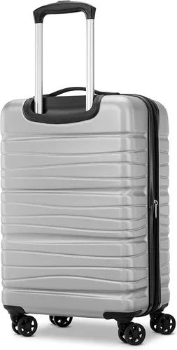 Miniatura 4 de Samsonite Evolve Se Hardside Equipaje expandible con ruedas giratorias dobles, Plateado (Arctic Silver), Evolve Se Hardside - Equipaje expandible