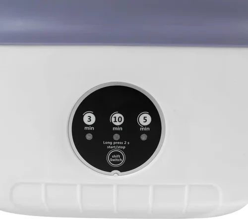 Miniatura 5 de Mini lavadora portátil de 12 litros, lavadora plegable y secadora giratoria con cesta de drenaje, lavadora eléctrica plegable para apartamentos