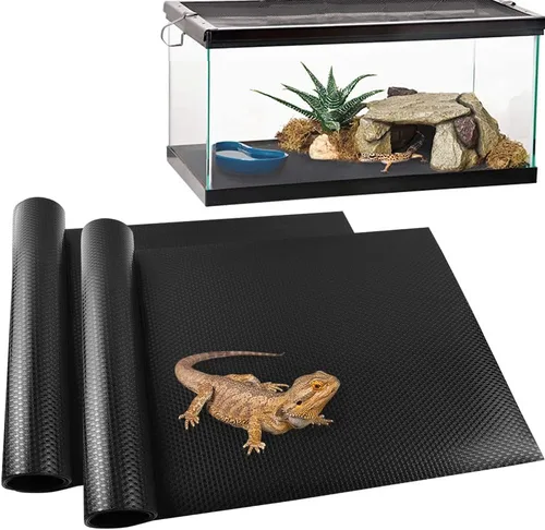 Miniatura 13 de Alfombra de Reptil, Alfombrilla de Reptil, Dragón Barbudo, Sustrato de Gecko Leopardo, Piso para Tanque de Dragón Barbudo, Serpiente, Cama