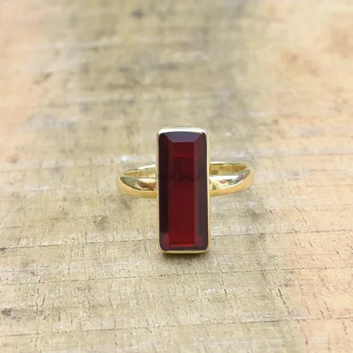 Miniatura 15 de Anillo de plata de ley maciza superpuesta de oro amarillo de 18 quilates para mujer, anillo de compromiso de plata esterlina, juego de bisel
