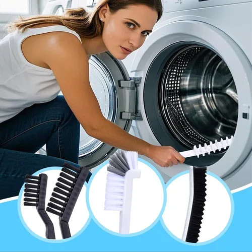 Miniatura 5 de Kit de limpiador de ventilación para secadora Palksky, herramienta de limpieza para secadora de 3 piezas - cepillo flexible de limpieza