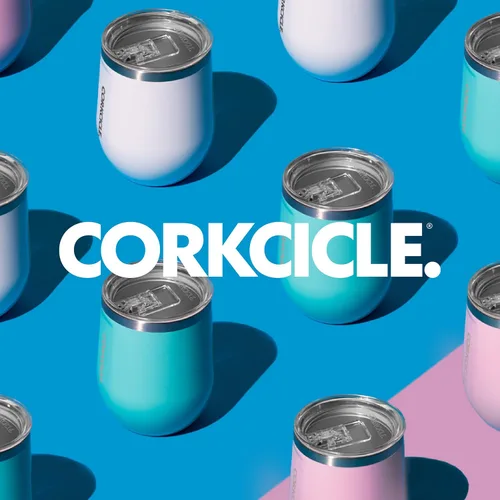 Miniatura 7 de Corkcicle Vaso de vino sin tallo, mantiene las bebidas frías durante 6 horas, acero inoxidable con triple aislamiento, base antideslizante, regalo