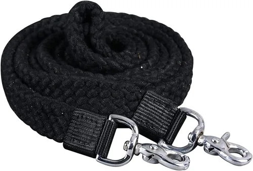HILASON Trenzado de algodón plano cuerda cuerda gatillo 1" X 7 pies | Carreras de caballos Barril Regalos
