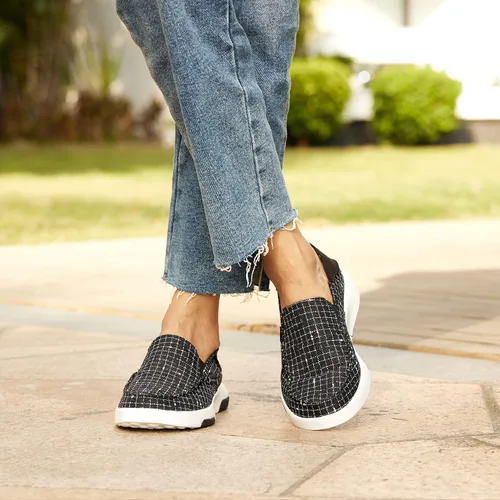 Miniatura 7 de OrthoComfoot Zapatos sin cordones para mujer con soporte de arco, pantuflas ortopédicas, mocasines para fascitis plantar para aliviar el dolor