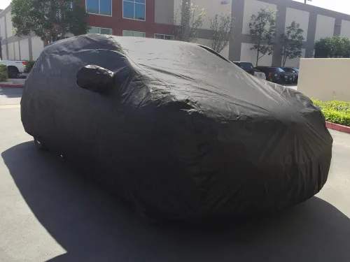 Miniatura 4 de Custom Fit 2004-2019 Toyota Sienna Mini Van Car Cover Minivan Negro