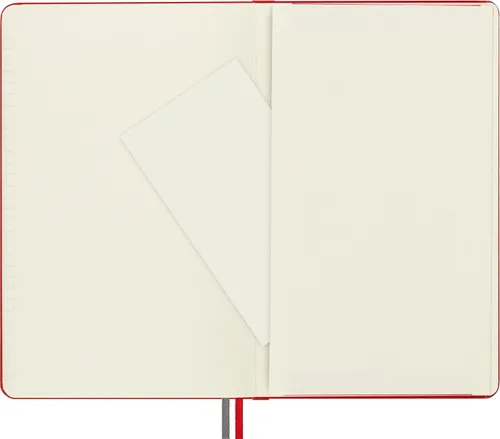 Miniatura 6 de Moleskine Cuaderno clásico expandido, tapa dura, grande (5 x 8.25 pulgadas), a rayas/forrado, rojo, 400 páginas