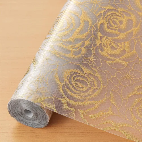Miniatura 21 de Cooyes Revestimiento para estanterías – Revestimiento de gabinete y cajón no adhesivo prémium para cocina – Papel impermeable con patrón moderno