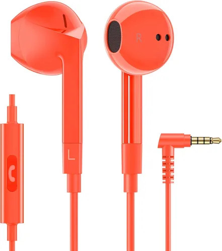 Miniatura 13 de LUDOS FEROX - Auriculares intraurales con cable, auriculares con micrófono, aislamiento de ruido con cable para auriculares Jack de 0.138 pulgadas