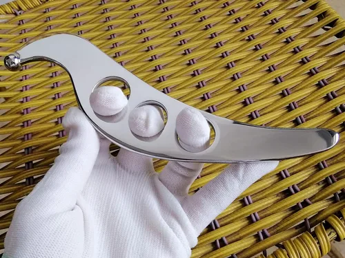 Miniatura 5 de Gua sha Tool gua sha Herramienta de acero inoxidable iastm herramienta de masaje Gussha herramienta de raspado muscular para terapia de tejidos