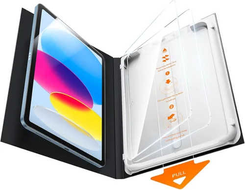 Miniatura 13 de SMARTDEVIL Protector de pantalla para iPad Air 5ª/4ª de 10.9 pulgadas (2022/2020), iPad Pro de 11 pulgadas (2022/2021/2020/2018) con marco de fácil