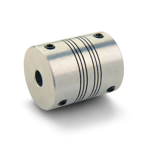 Ruland PSR16-5-5-A Juego de acoplamiento de viga de tornillo, aluminio pulido, pulgadas, 5/16" diámetro A de diámetro, 5/16" diámetro interior B, 1"