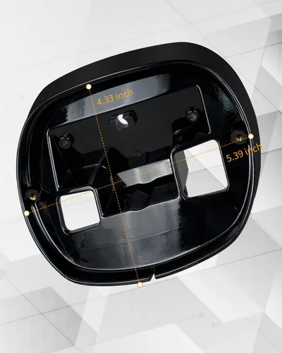 Miniatura 4 de Placa Base de Luz Trasera Negra, Placa Base de Luz Trasera Compatible con Harley Sportster Dyna Road King Electra Glide Ultra Classic Heritage Negro