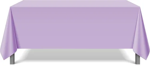Miniatura 66 de Pomp Mantel Premium de Poliéster de 60" x 84" en Color Amarillo Plátano Tela Fácil de Cuidar, Resistente a Arrugas y Manchas Para Mesa Banana