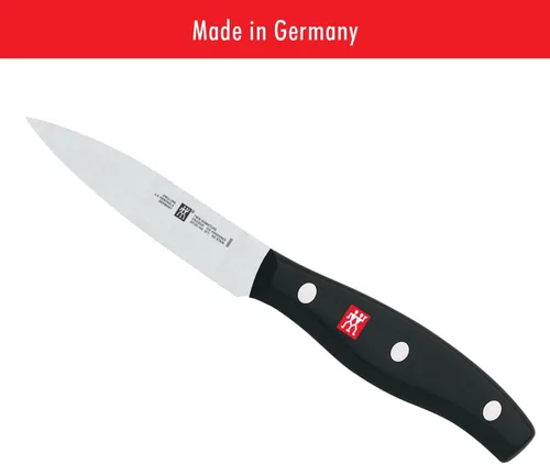 Miniatura 7 de ZWILLING Twin Signature - Juego de cuchillos alemanes de 7 piezas con bloque, afilados, producidos en fábrica propia, acero de fórmula especial