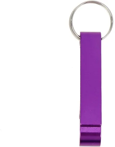 Miniatura 5 de Xiaoyztan Llavero abridor de botellas, abridor de latas de soda de aluminio con llavero para bebidas, anillo para cocina, boda, bar, fiesta, abre