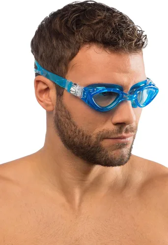 Miniatura 3 de CRESSI Gafas de natación para adultos con lentes planas para visión natural - Silicona suave - Zorro: Hecho en Italia