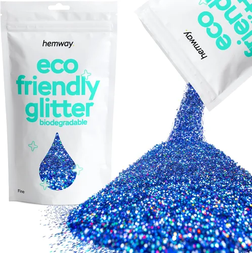 Miniatura 80 de Purpurina biodegradable, holográfica plateada, 3.5 onzas, respetuosa con el medio ambiente, extra gruesa, bioecológica, vegana para festivales