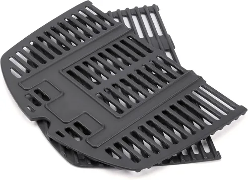 Miniatura 6 de 7644 Rejillas de parrilla para Weber Q100, Q1000, Q1200, Q120, Q1400, 516001, 516002, 50060001, 51010001, 51060001, piezas de parrilla de hierro