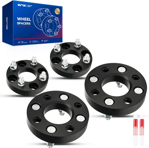 Miniatura 45 de KAX 2 espaciadores de rueda de ATV de 4 x 4 de 1 pulgada para Polaris Trail Boss 330 2003-2013, Trail Blazer 250 1990-2006, Trail Boss 325