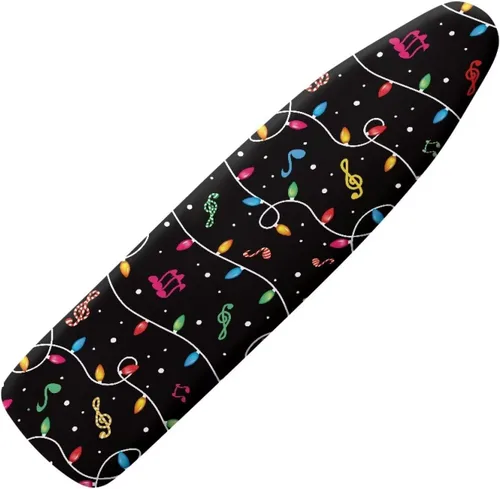 Miniatura 20 de Funda para tabla de planchar con diseño de estrella de mar de playa, resistente a los abrasadores, extra ancha, cubierta para tabla de planchar