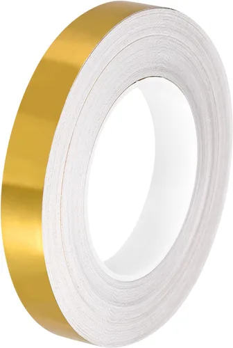 Miniatura 15 de uxcell Adhesivo autoadhesivo de aluminio de 1.18 pulgadas x 164 pies, tira de cinta adhesiva impermeable para pared, gabinete, cocina